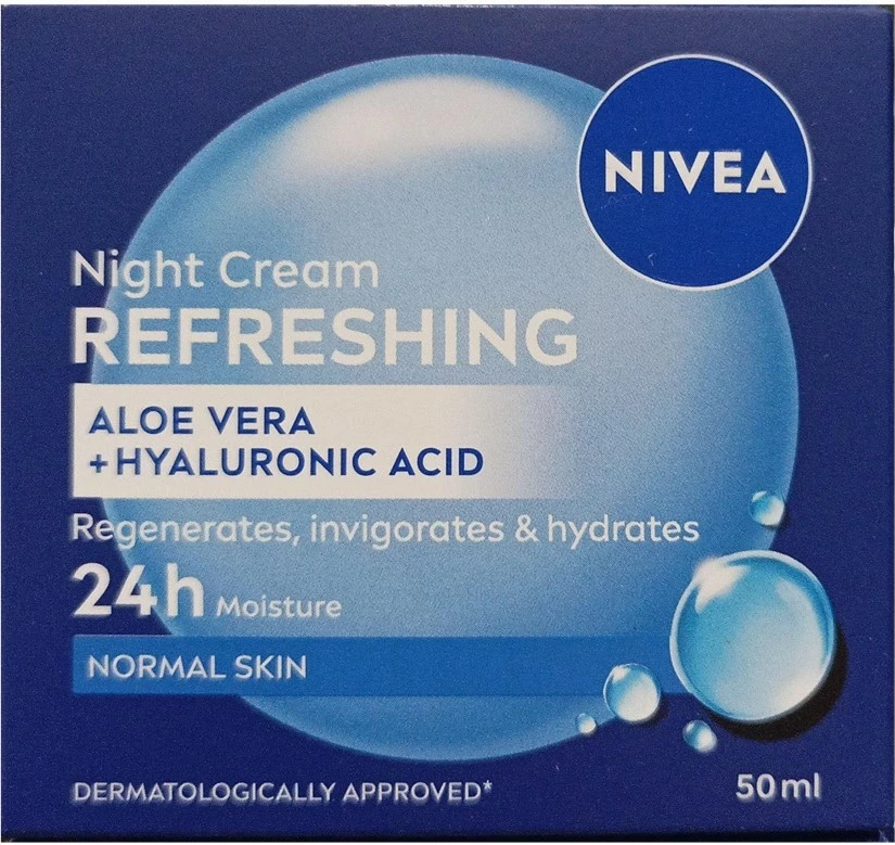 Krem nate Nivea Refreshing për femra 50ml