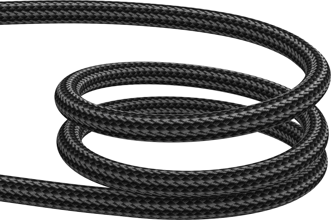 Kabllo USB-C në USB-C Joyroom S-A42 Crystal-Clear Series, 1.2m, 60W, e zezë