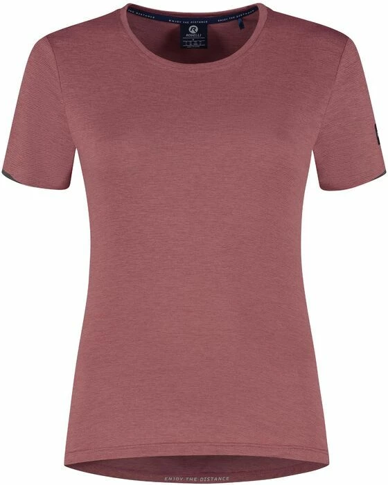 Maicë sportive për femra Rogelli, e kuqe burgundy