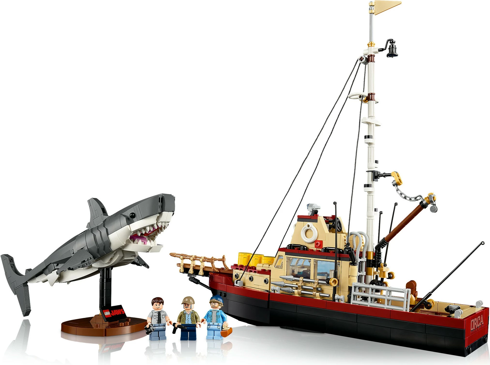 Set LEGO Ideas 21350 Jaws, 1497 copa