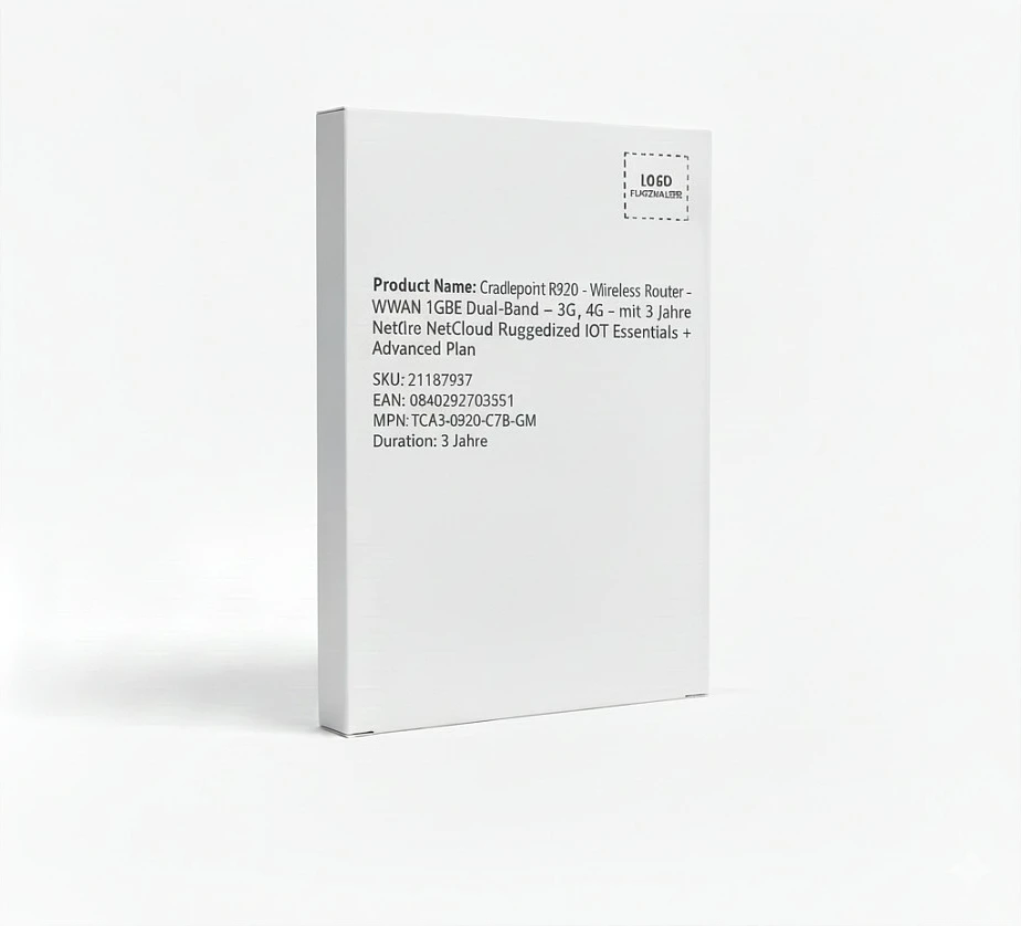 Router wireless Cradlepoint R920, WWAN 1GbE, dual-band, 3G/4G