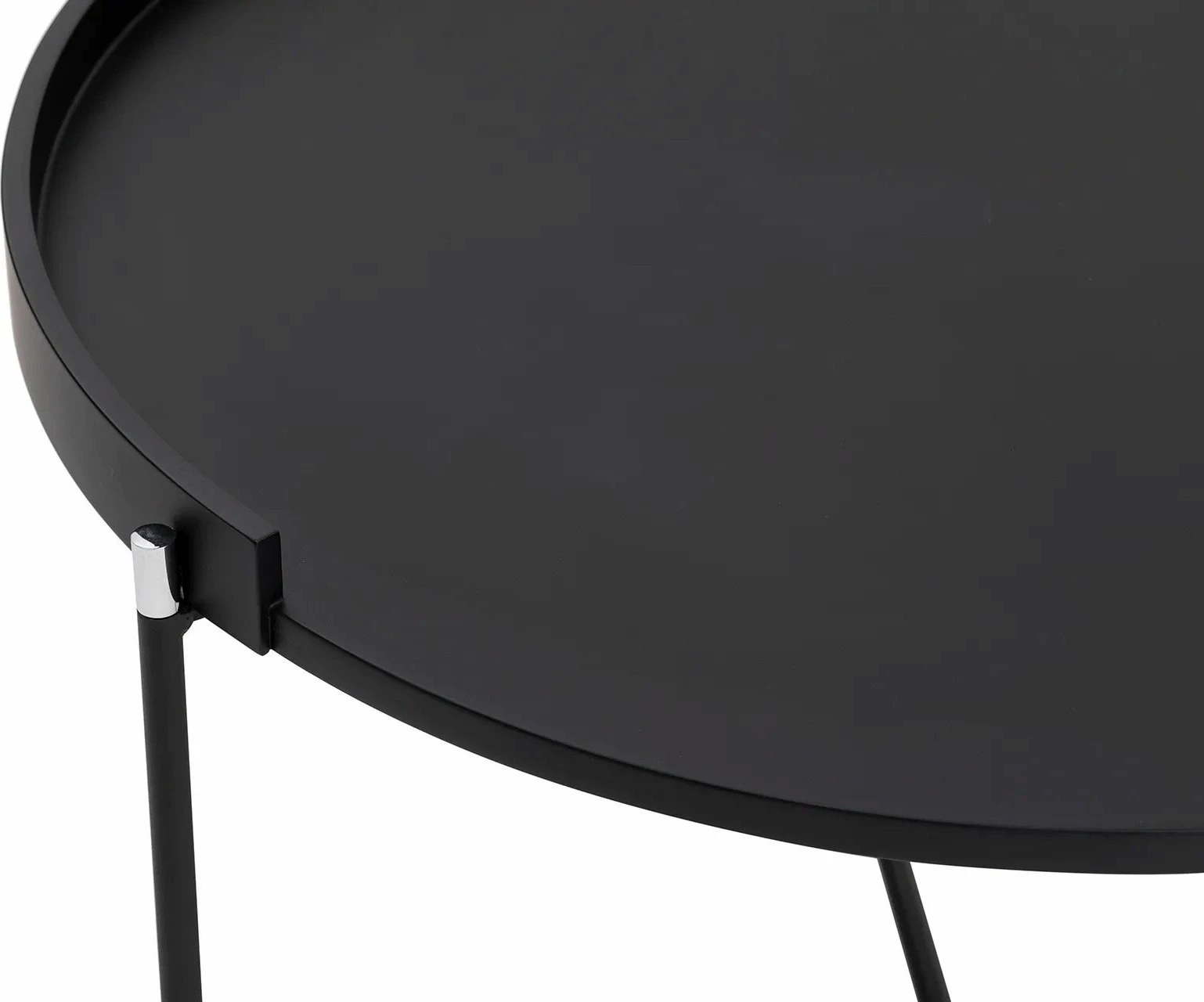 Set tavolinash ndihmëse (2 copë), Skye Decor, Mandy, ngjyrë antracit