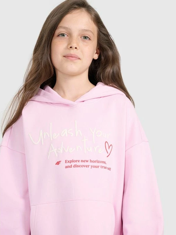 Duks oversize për femra 4F, rozë