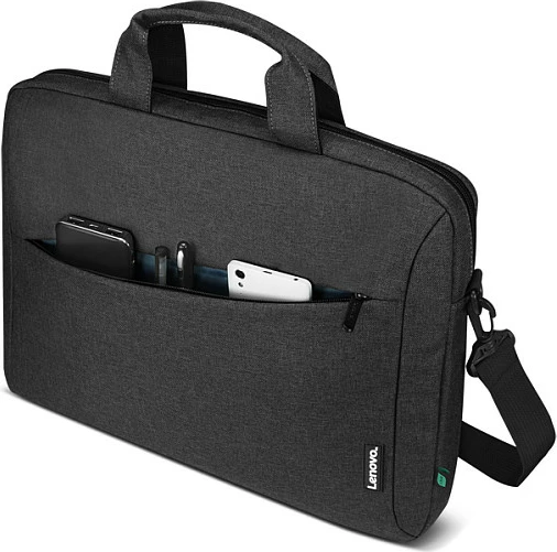 Çantë laptopi Lenovo T210, 15.6", me rrip shpatulle, e zezë