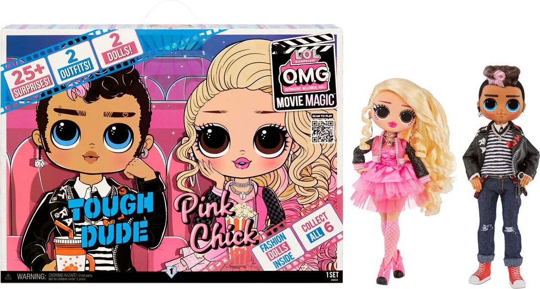 LOL Surprise! Outrageous Millennial Girls Movie Magic 2-Pack