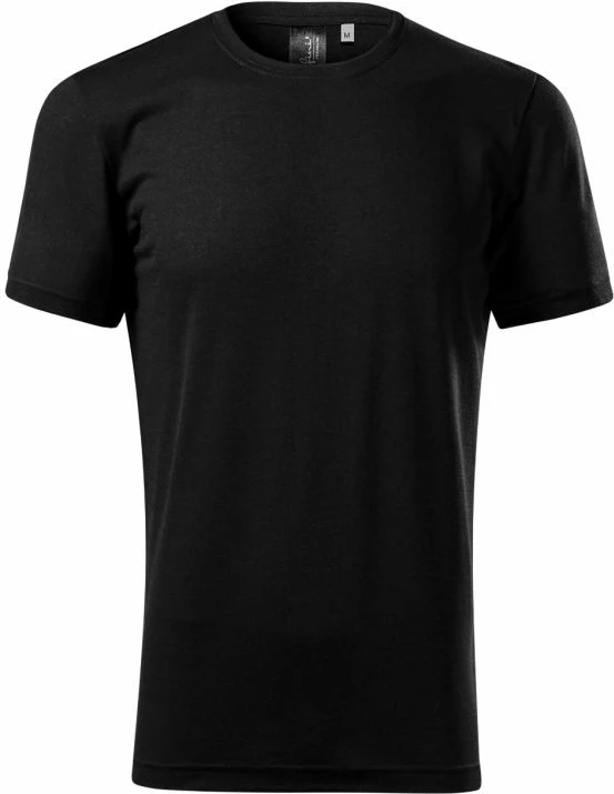 Maicë për meshkuj Malfini Merino Rise, e zezë