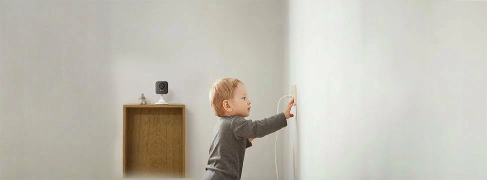 Kamerë IP Wi‑Fi Ezviz H1c Full HD 1080p për brenda, e zezë