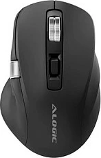 Maus ALOGIC Apex, Bluetooth + 2.4GHz, 6400 DPI, 7 butona, USB-C, i zi