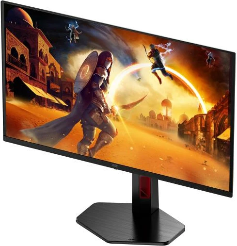 Monitor gaming AOC Q27G4SDR 26.5\" QD-OLED QHD 360Hz HDR400 TrueBlack, e zezë/kuqe