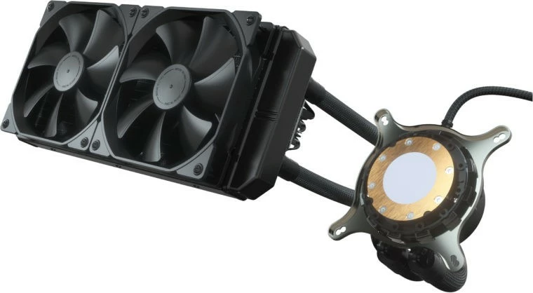 Ftohës i lëngshëm Fractal Design Celsius+ S28 Dynamic, 2 ventilatorë, ARGB, i zi