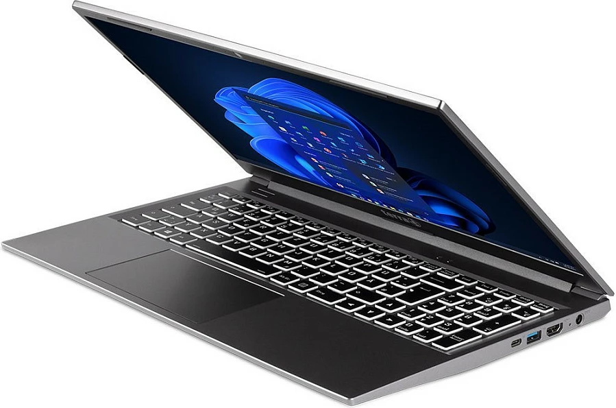 Laptop Terra 1500P, Ryzen 5 7430U, 16GB RAM Memorje, 500GB NVMe SSD, 15.6" FHD, 4G LTE, Windows 11, gri