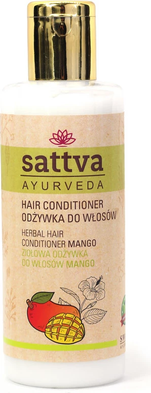 Balsam për flokë për femra Sattva Herbal Hair Conditioner Smoothing Mango, 210ml