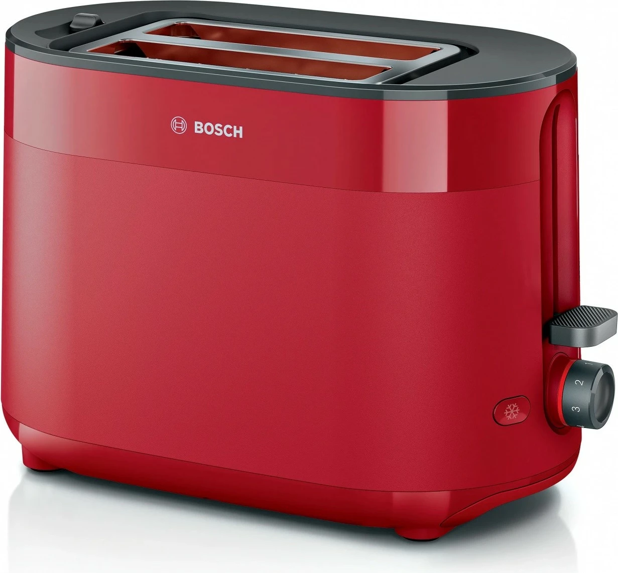 Toaster Bosch MyMoment TAT2M124, i kuq