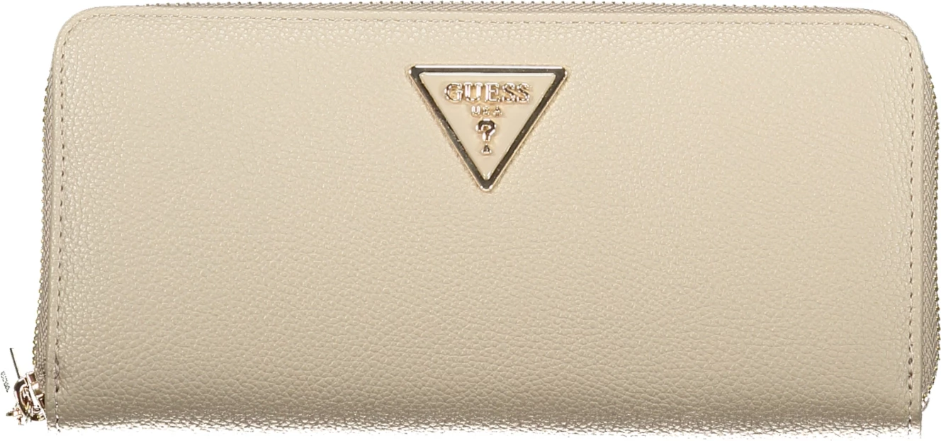 Portofol për femra GUESS JEANS, bezhë