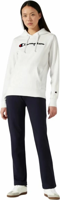 duks me kapuç Champion për femra, i bardhë