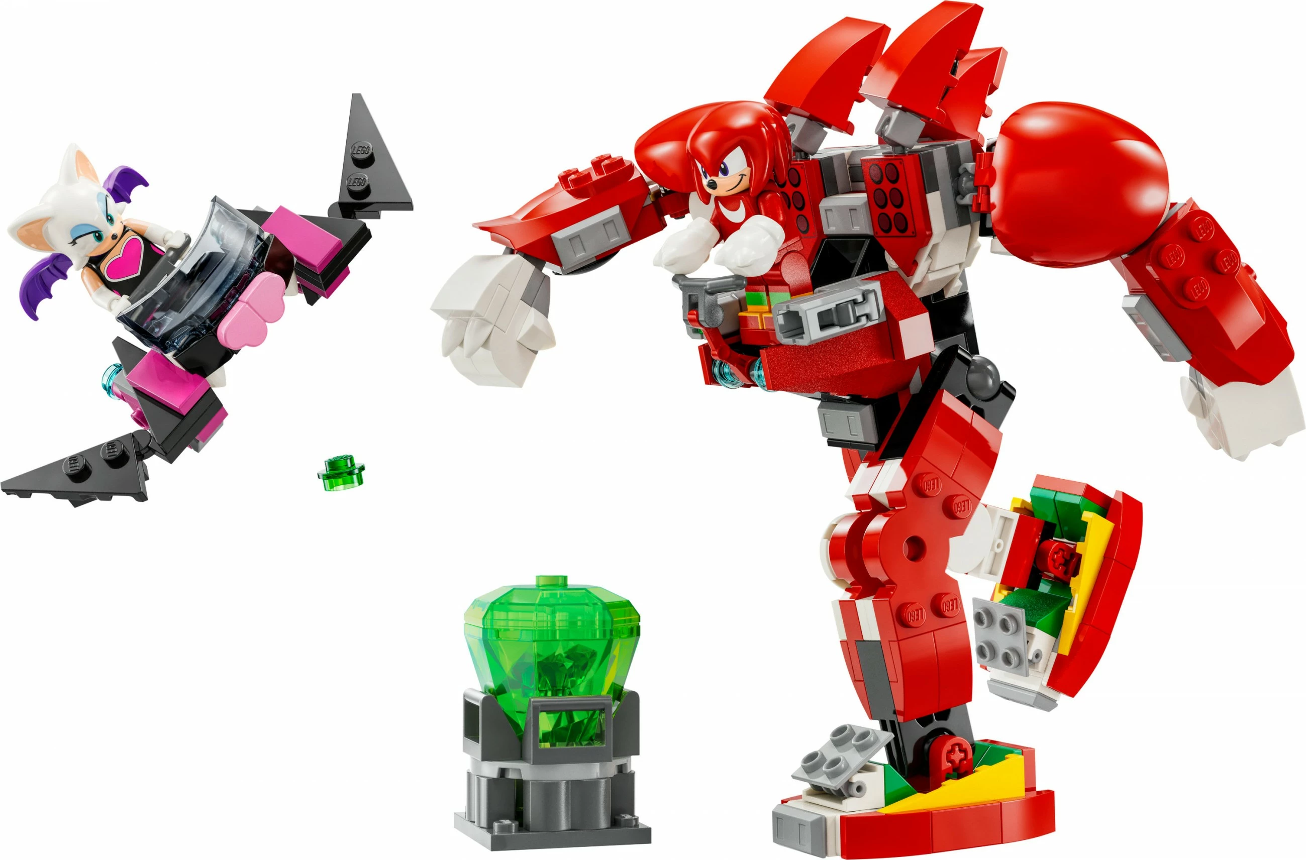 Set ndërtimi LEGO Sonic the Hedgehog 76996 Knuckles Guardian Mech, 276 pjesë, multikolor
