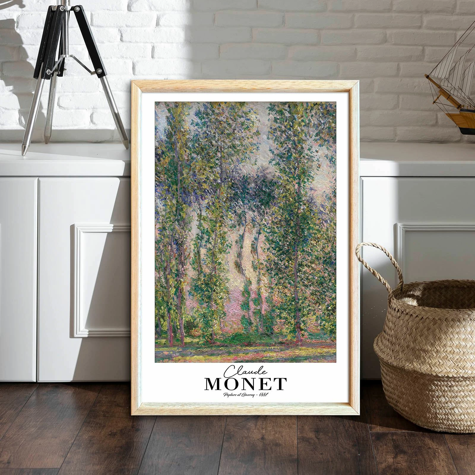 Pikturë dekorative me kornizë, Wallity, 4262AHSMONET-023