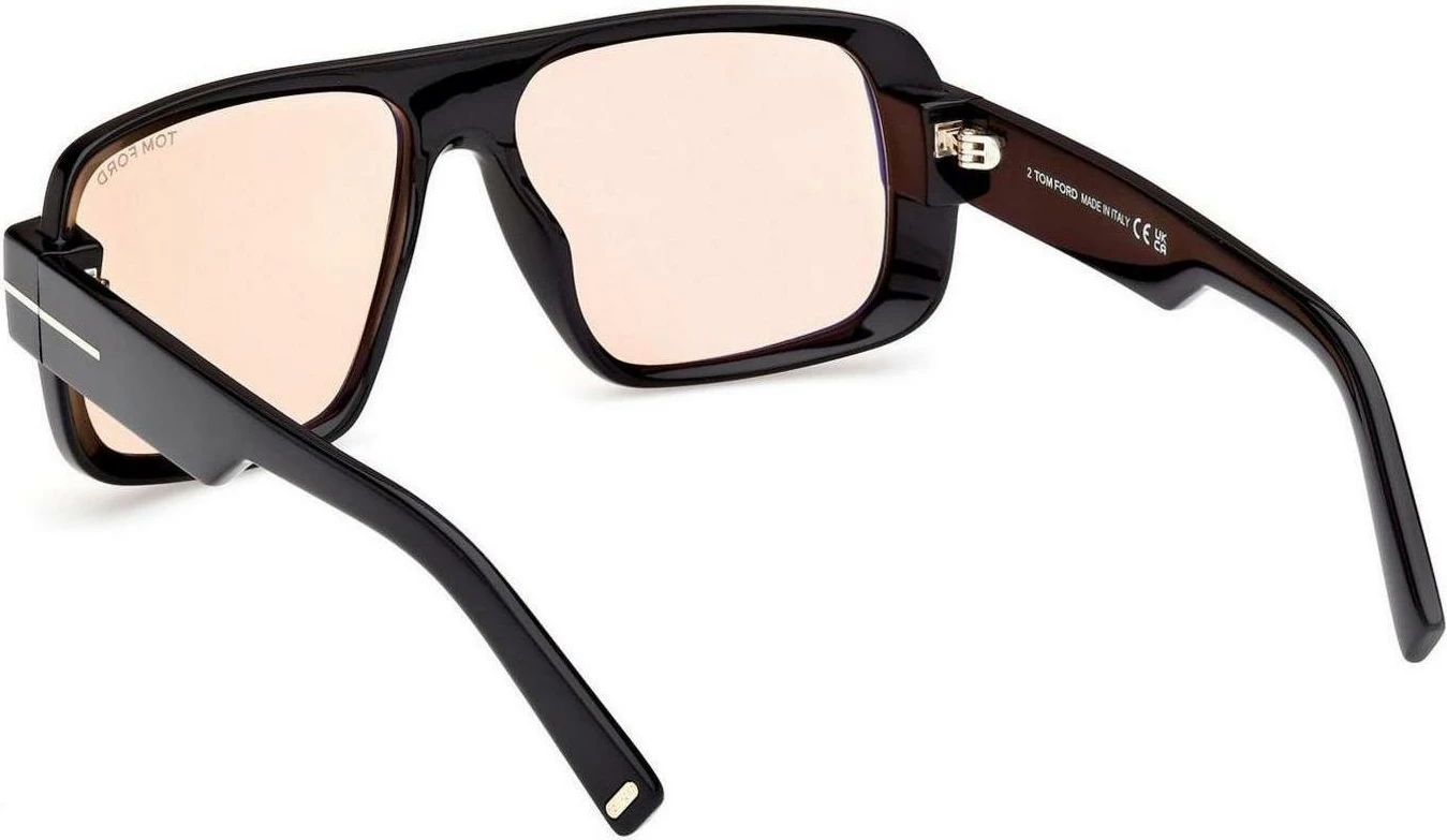 Syze dielli për meshkuj Tom Ford Navigator FT1101 01E, të zeza [Madhësia: 58]