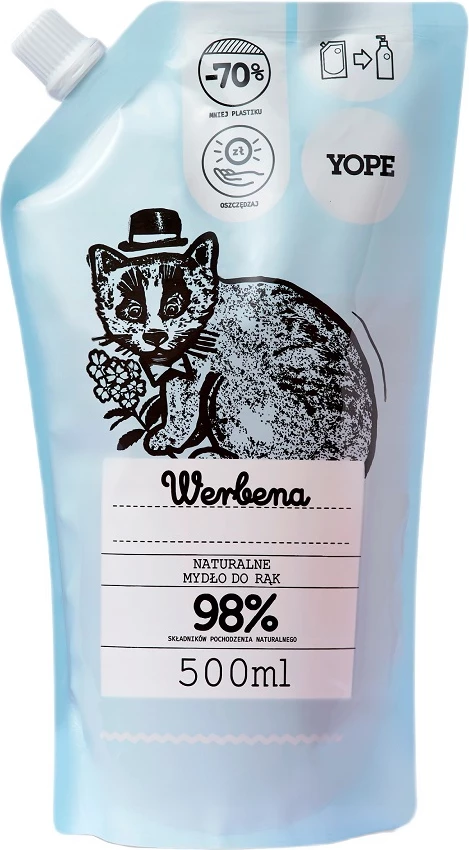 Sapun i lëngshëm refill Yope Verbena 500ml