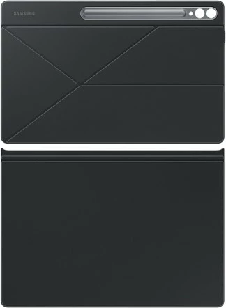 Mbështjellës Samsung Smart Book Cover për Galaxy Tab S10 Ultra/S9 Ultra, i zi