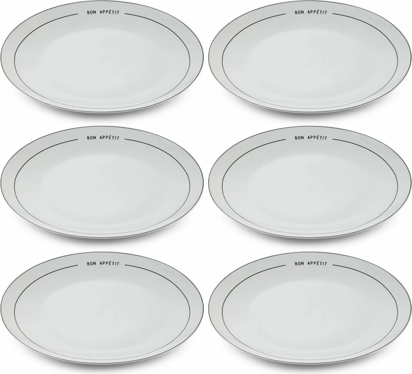 Set pjatash shërbimi (6 copë), Hermia, DNR0076