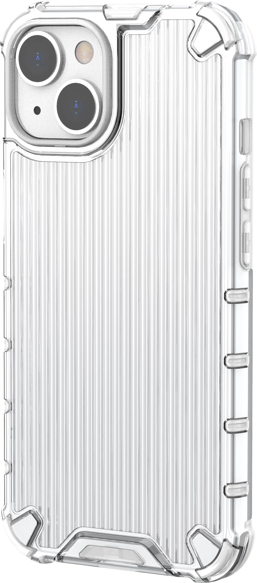 Mbështjellës Hurtel Ombre Protect Case për iPhone 14 Plus, rozë-kaltër