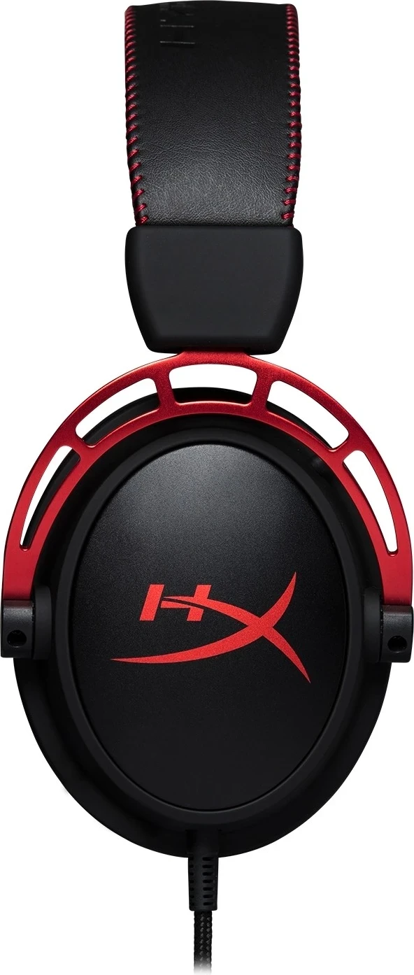 Kufje për lojëra HyperX Cloud Alpha, me kabllo, ngjyrë e zezë me të kuqe