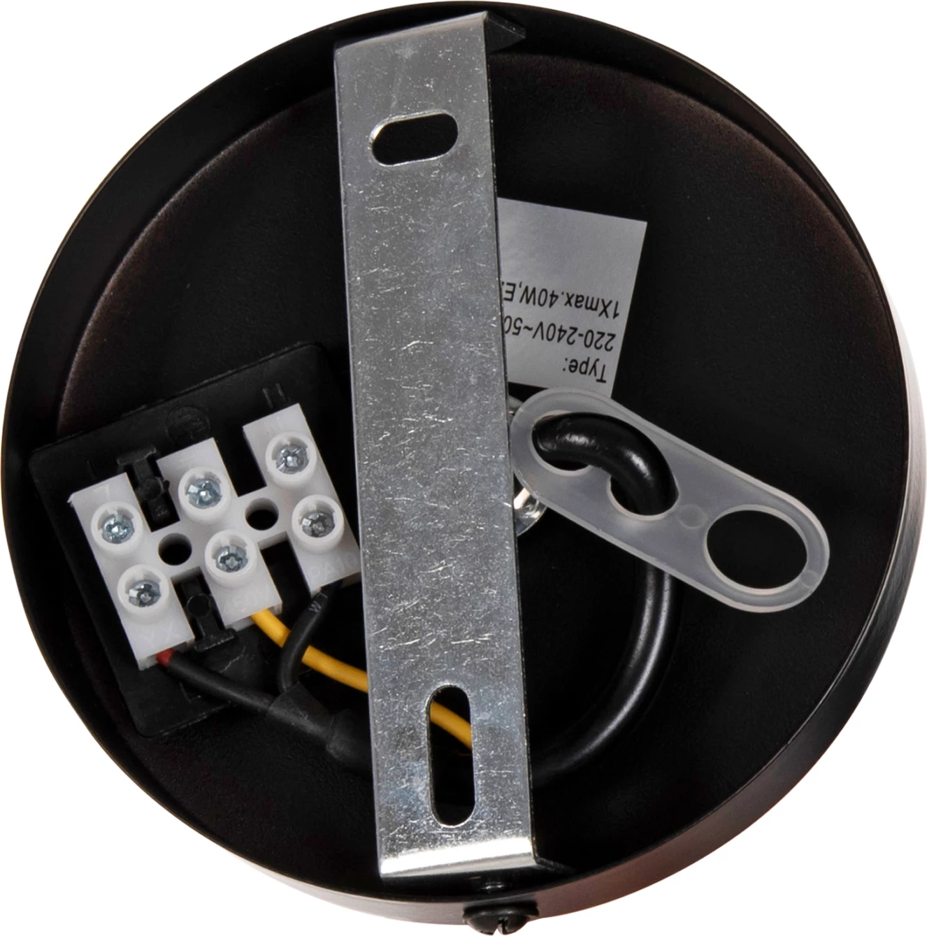 Llambë varëse tavani FH4133, 036x112H cm, e zezë