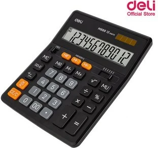 Deli Kalkulator Dual Memory M888 3