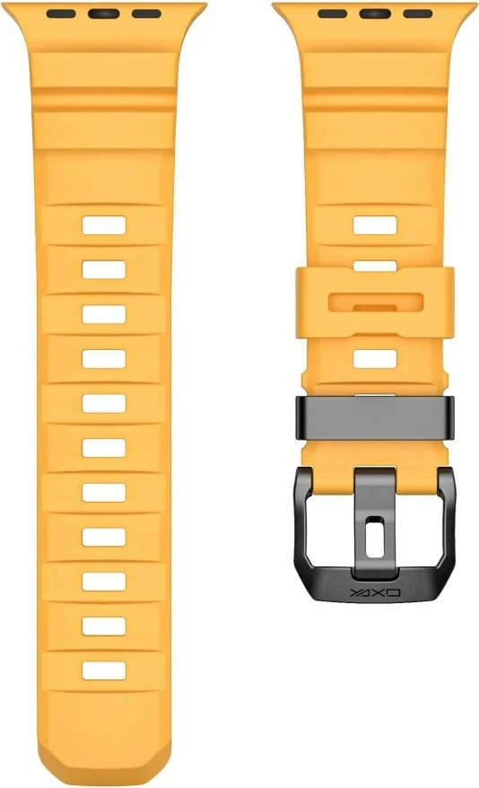 Rrip për Apple Watch Yaxo Rugged Evo Sport Band 44/45/46/49 mm, Sunny Yellow