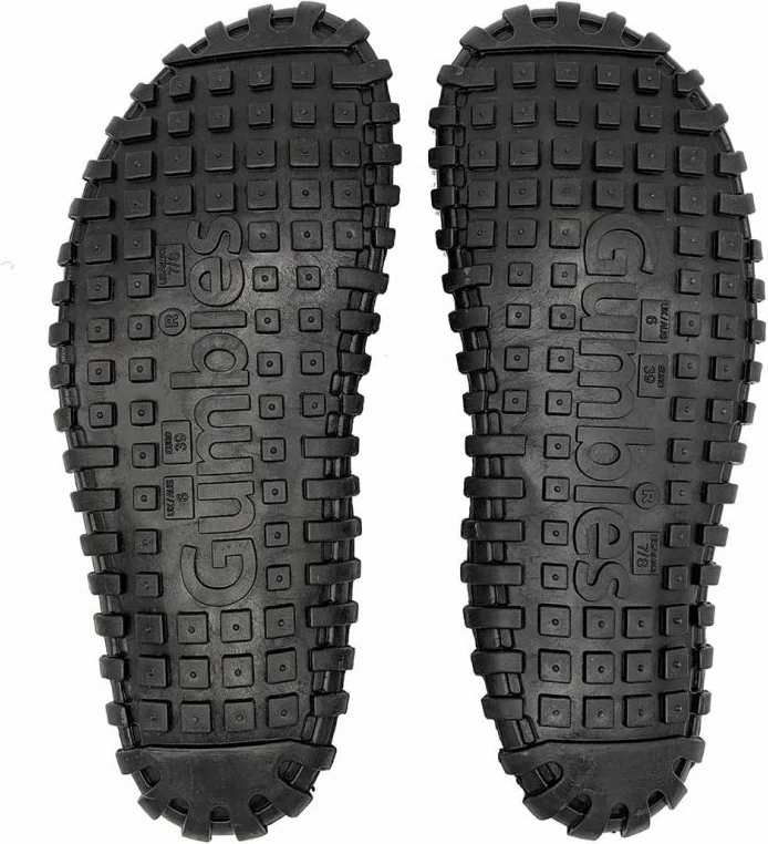Flip-flops Gumbies, për meshkuj dhe fëmijë, të zeza [Madhësia: 36]