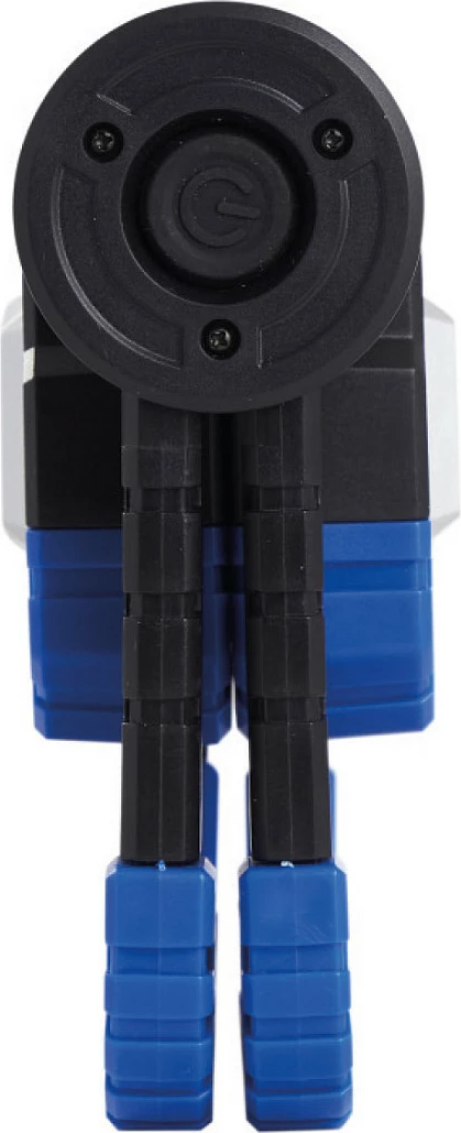Reflektor pune LED RealPower 463617, 10W, 600 lm, me bateri AA, IPX2, zi/blu