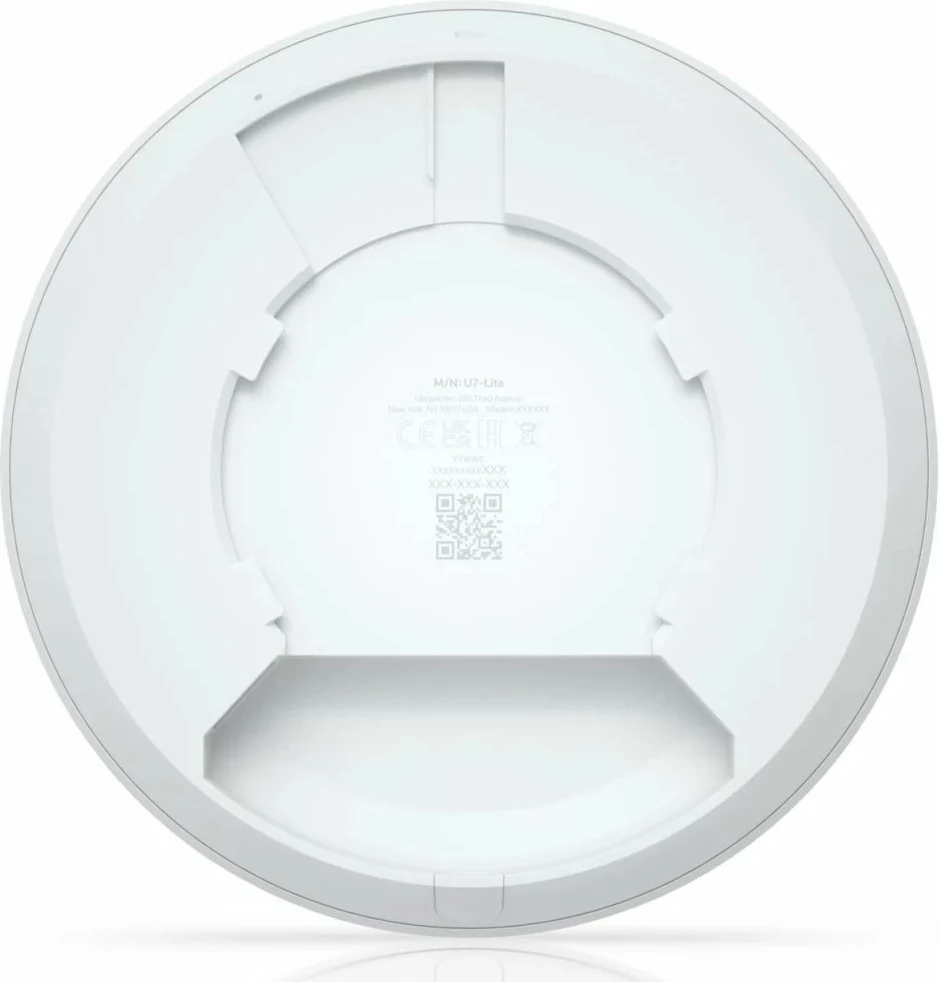 Pikë aksesi Ubiquiti U7 Lite Wi‑Fi 7, Mesh, PoE+, 2.5GbE, e bardhë