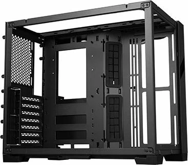 Kasë Lian Li O11 Dynamic Mini, Midi Tower ATX/mATX/Mini-ITX, xham i temperuar, USB-C, e zezë