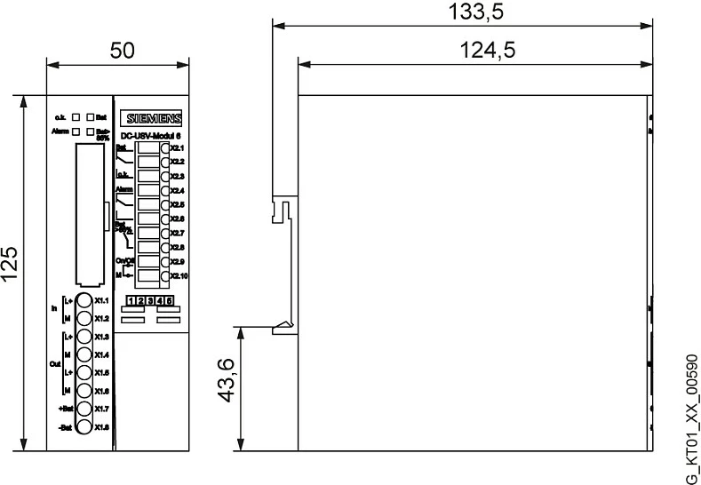 Modul UPS DC Siemens SITOP 6EP1931-2DC21, 6A