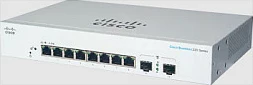Switch Cisco CBS220-8T-E-2G, 8 porta, 2 SFP, i bardhë