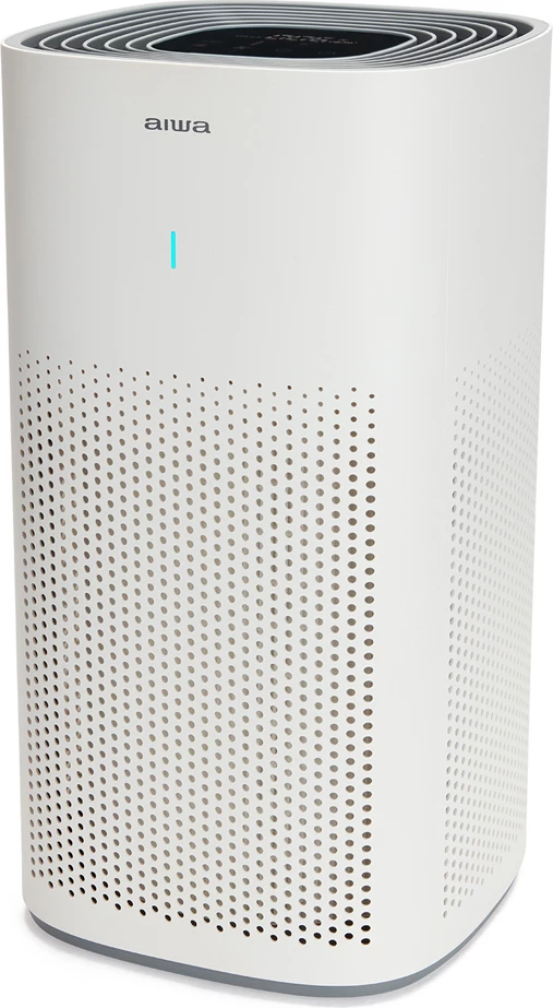 Pastrues ajri AIWA PA-200, filtër 3-në-1 HEPA H13 + karbon aktiv, me jonizues, CADR 350 m³/h, deri 42 m², 4 shpejtësi, timer, i bardhë