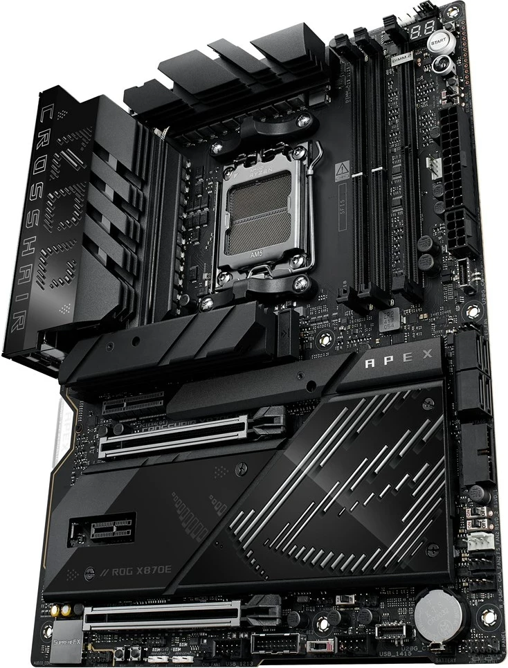 Pllakë amë ASUS ROG CROSSHAIR X870E APEX, Socket AM5, ATX, e zezë