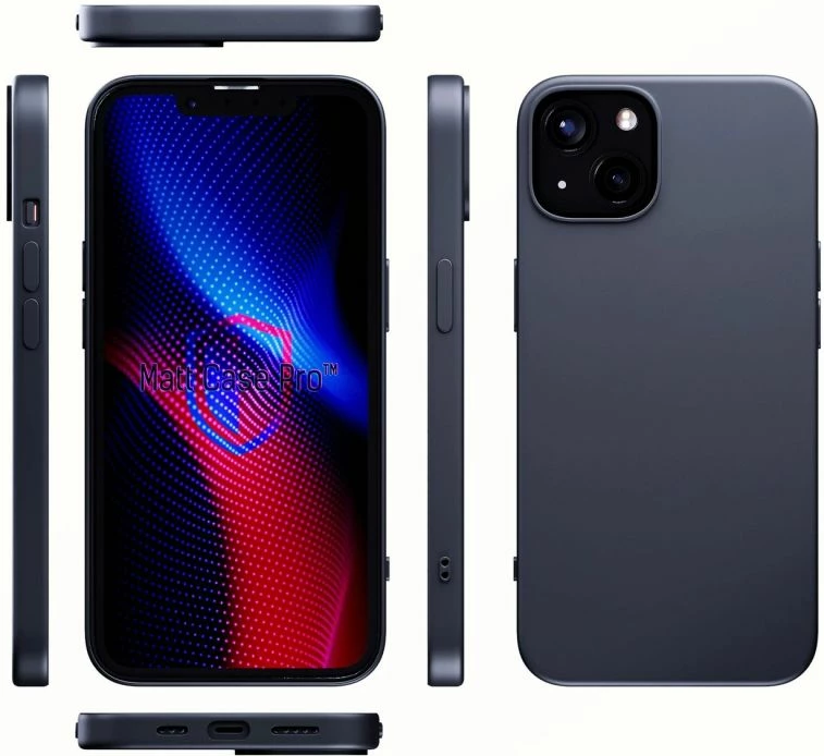 Mbështjellës telefoni 3mk Matt Case Pro për iPhone 13, i zi