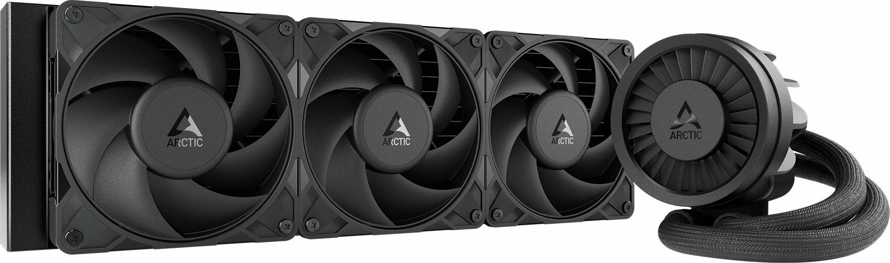 Sistem ftohjeje me ujë Arctic Liquid Freezer III Pro 360 ACFRE00180A, radiator 360 mm, 3x120 mm, i zi