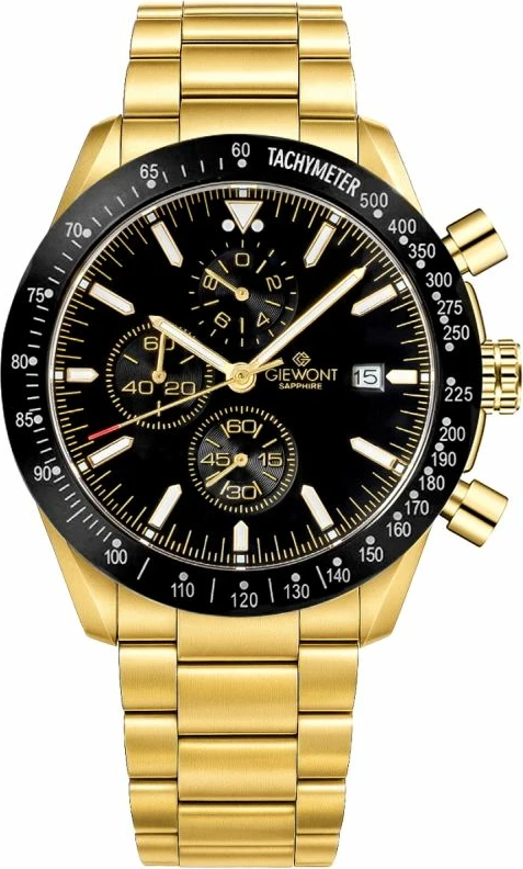 Orë dore për meshkuj Giewont, e zezë