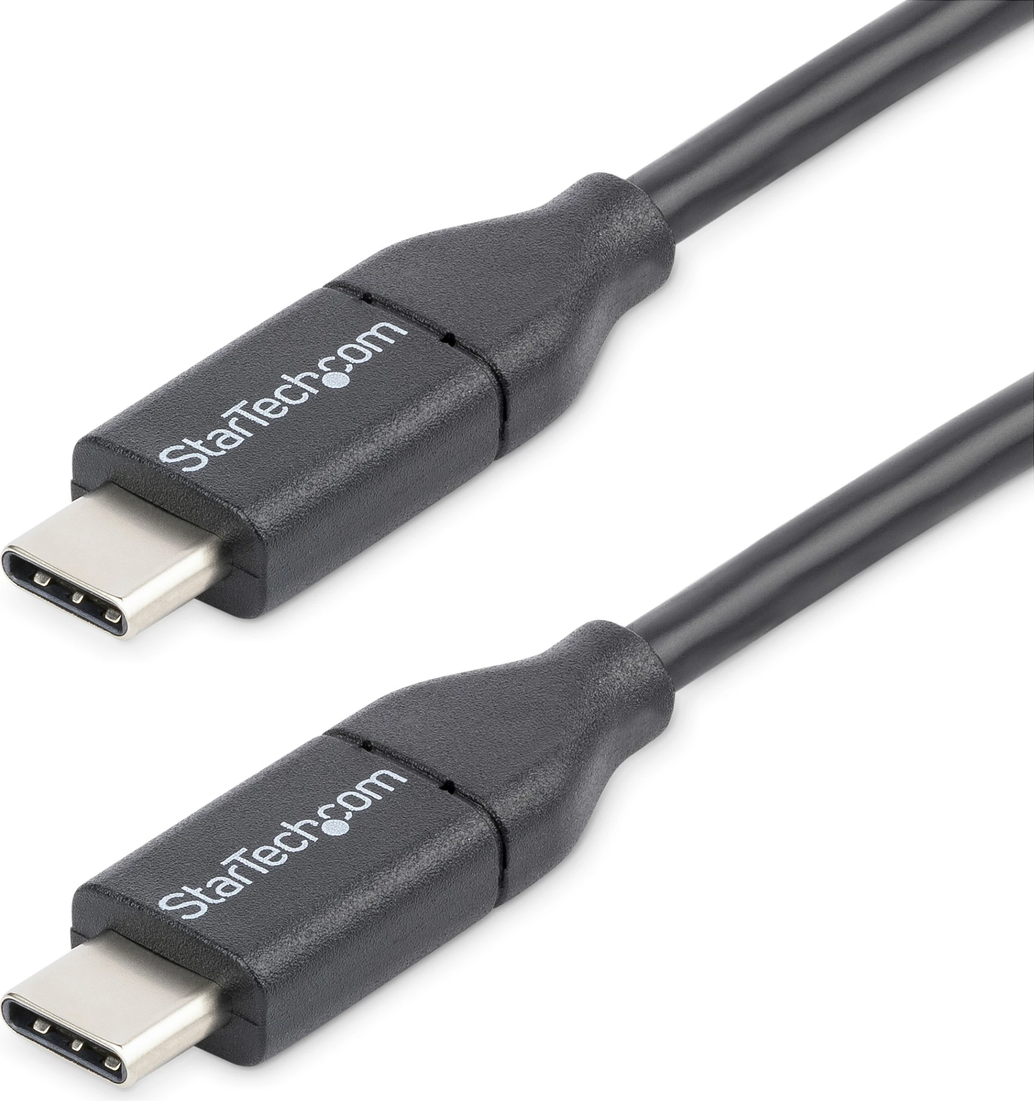 Kabllo USB-C në USB-C StarTech USB2CC3M, 3m, USB 2.0, PD 60W, e zezë