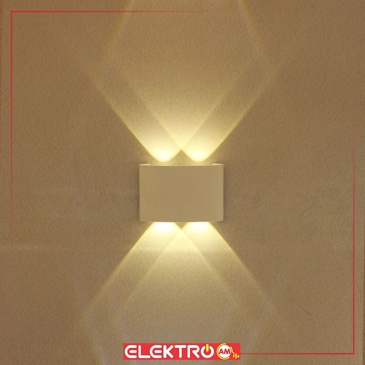 Anesore muri LED 4w B6016 WH