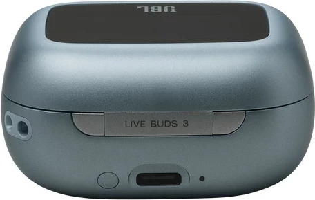 Kufje JBL Live Buds 3, wireless in-ear, ANC, Smart Charging Case me ekran, 40 orë bateri, Blu