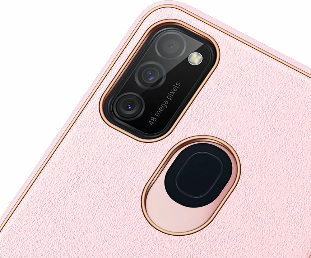 Mbështjellës Dux Ducis Yolo për Samsung Galaxy M30s, rozë