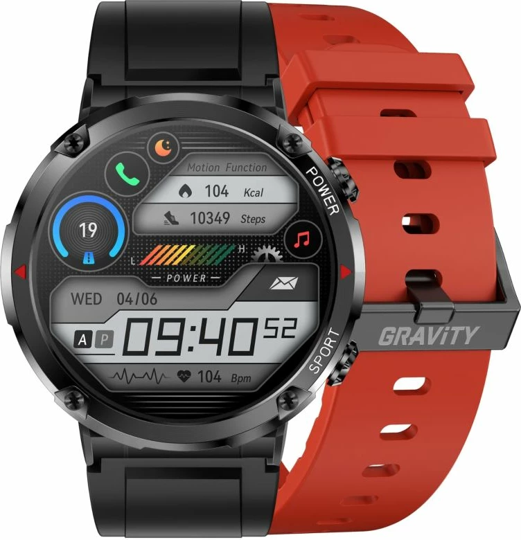Smartwatch Gravity për të gjithë, kuqe