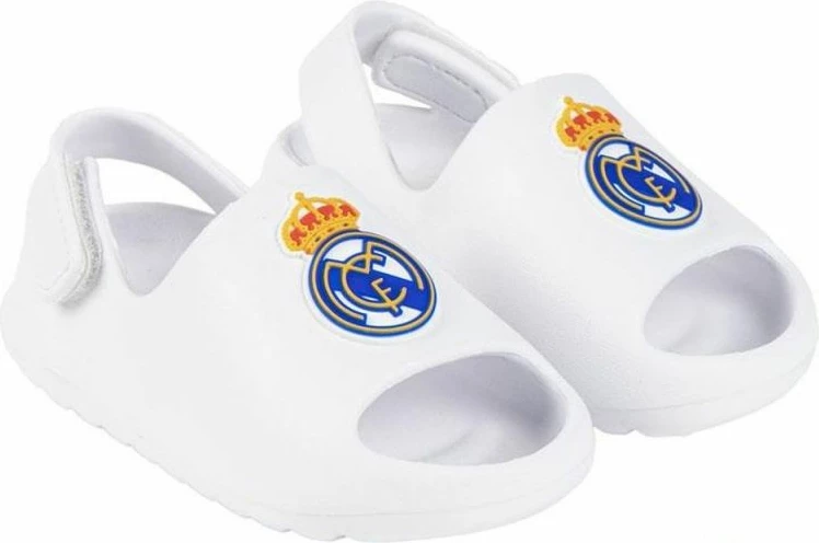 Sandale për fëmijë Real Madrid, të bardha