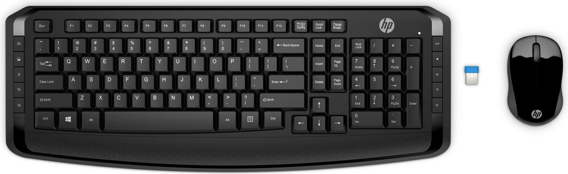 Tastierë Wireless HP 300, e Zezë