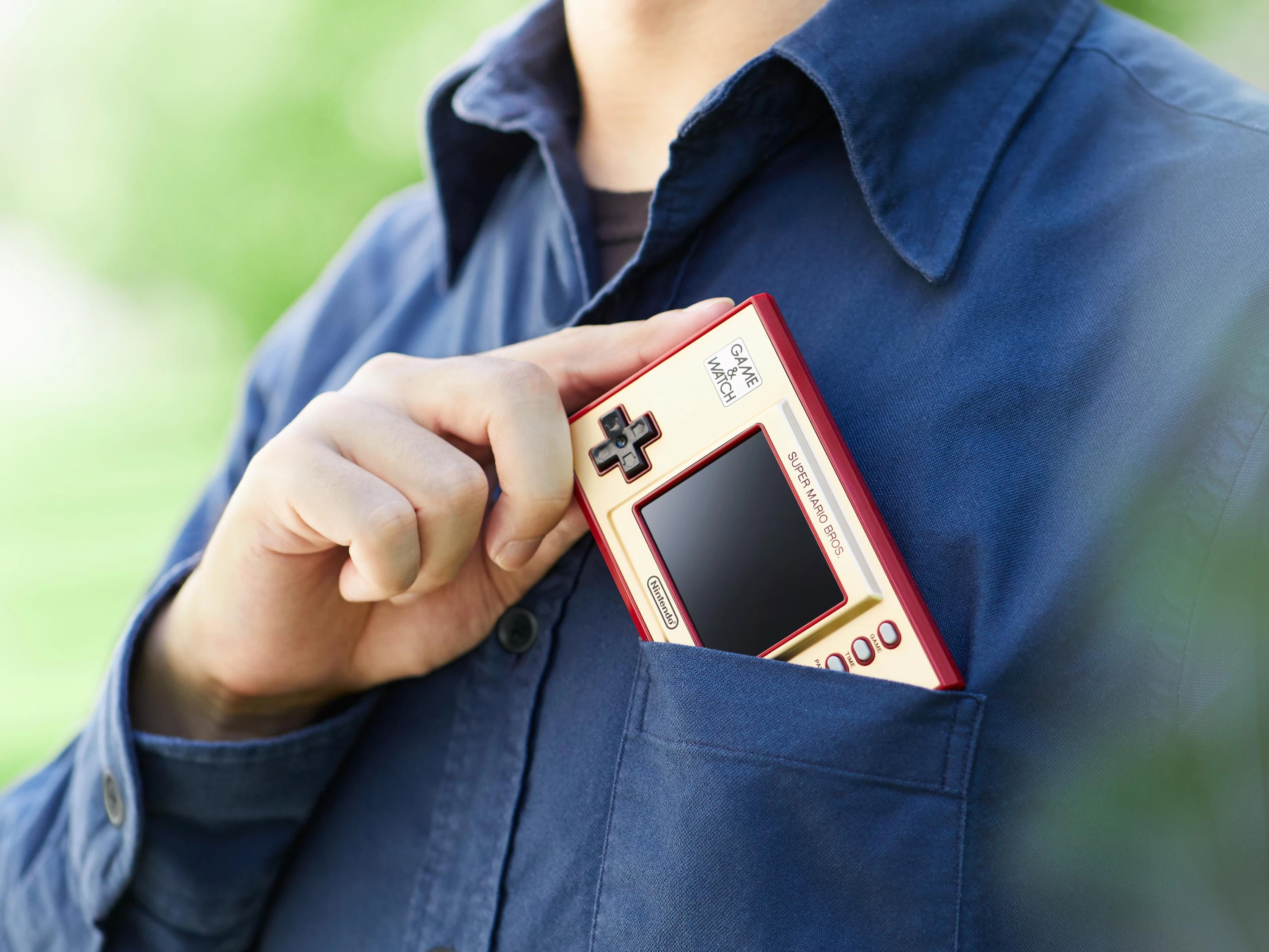 Konsolë portative Nintendo Game & Watch Super Mario Bros, ekran ngjyrë