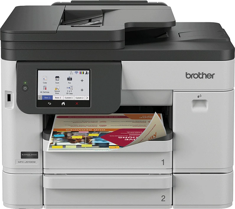 Printer multifunksional Brother MFC-J5110DW, inkjet me ngjyra, A4, Wi‑Fi, duplex, 24 faqe/min